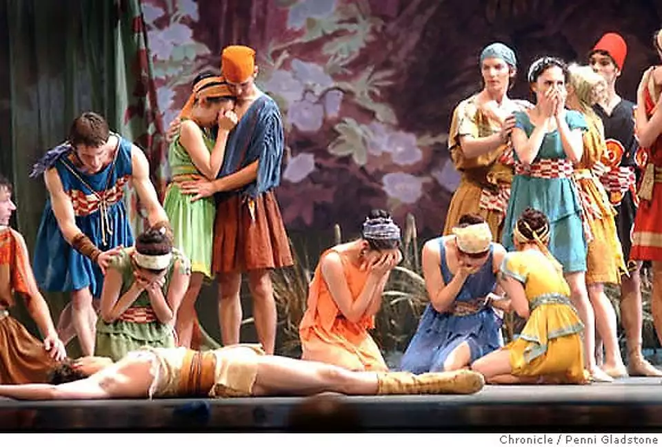 Dryads, satyrs, and an elephant